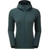 Montane F Protium Hoodie, fleece, dam, mörkgrön
