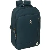 Safta Navy Blue Laptop Ryggsäck - 29 x 44 x 15 cm