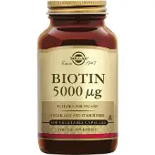 Solgar Biotin 5000µg Kapslar 100 Enheter