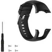 INF Suunto Spartan Trainer Wrist HR klockarmband silikon Black