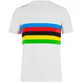 Santini Official Uci Rainbow 2025 T-shirt Med Korta ärmar