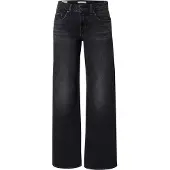 Levi's för kvinnor. A5566-0027 Svarta, lågt sittande, vida jeans (30/30), Casual, Bomull, Denim