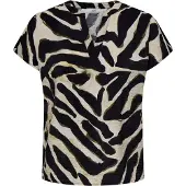JDY Blus 'JDYJasmine' beige / svart