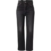Levi's Jeans 'Ribcage Straight Ankle' svart denim