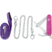Victorinox 0.2373.T5 0.2373.T5 Schweizisk fickkniv Antal verktyg 9 Rosa (transparent)