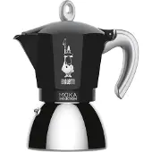 Bialetti Moka Express Svart Mokabryggare För Induktion 6 Koppar