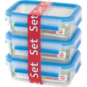 EMSA 508570, Låda, Rektangulär, 0,55 l, Transparent, Termoplastisk elastomer (TPE), Tyskland