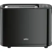 Braun PurEase HT3010 BK - Brödrost - 2 skiva - 2 Kortplatser - svart