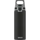 SIGG 8992.30, Daglig användning, 750 ml, Rostfritt stål, Svart, Vuxen, Man / Kvinna