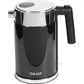 Graef El-vattenkokare, 1,5l, På/av Svart