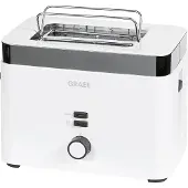 Graef Brödrost, 2 Skivor, 1000w - Vit