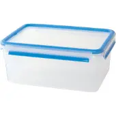 EMSA 508546, Låda, Rektangulär, 3,7 l, Transparent, Polypropylen (PP), Termoplastisk elastomer (TPE), Tyskland