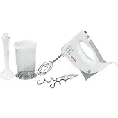 Bosch MFQ 3540 - Handmixer - 450 W - vit / grå