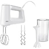 Braun MultiMix 3 HM 3105 WH - Stavmixer - 500 W - vit