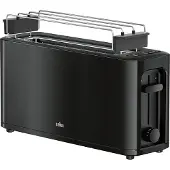 Braun PurEase HT3110BK - Brödrost - 1 Kortplatser - svart