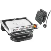 Tefal OptiGrill+ GC716D12 - Grill - elektrisk - 600 cm2 - stål