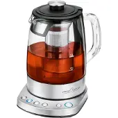 Profi Cook PC-WKS 1167G - Tebryggare/kittel - 1.5 liter - 2.2 kW - rostfritt stål/glas