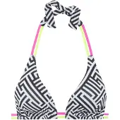 Buffalo Bikiniöverdel neongrön / rosa / svart / vit