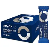 Amacx Energibar Låda Kokosnöt Havre 50g 12 Enheter