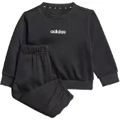 Adidas Träningsdräkt svart / vit