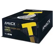 Amacx Turbo Chew Energibarer-låda Citron 50g 12 Enheter