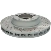 SHW Bromsskiva PFR39910 främre, ventilerat, högkarbonerat, 1 stycke