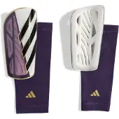 Adidas Benskydd Tiro League - Aurora Plommon/vit/guld, storlek XL: 180-200 cm