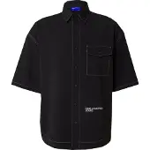 Karl lagerfeld JEANS Skjorta svart / vit