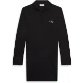 Calvin Klein Jeans Lv047d214g Långärmad Kort Klänning