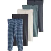 Next Leggings cyanblå / basalgrå / greige / svart