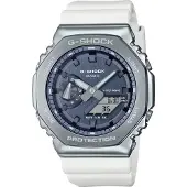Casio Watch - Dam - GM-2100WS-7AER - Vattentät 20 Atm - Vit plastrem