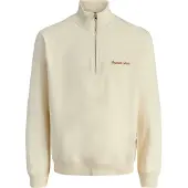 Jack & Jones Norrebro Emb Tröja Med Halv Dragkedja