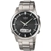 Casio Klocka - - Lineage Wave Ceptor - Solar - Titanium - Svart