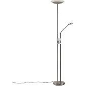 LINDBY Golvlampa , Jonne, dimbara, Metallisk, Vardagsrum, Metall, Modern