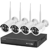 Krüger&Matz IP-kamera Wi-Fi Connect C200 övervakningssats
