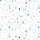 Spirella Waterdrop Duschdraperi