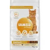 IAMS CAT Vitality Adult Hairball 10 kg
