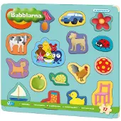 Babblarna Rampussel med upphöjda bitar Babblarna, Kärnan (SE)