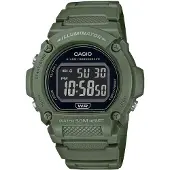 Casio Klocka Modell W-219HC-3B Sportig Design