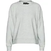 Pieces Sweatshirt 'PCChilli' ljusgrå