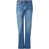 Levi's för män. 00501-3719 Jeans 501 Original blå (29/32), Casual, Bomull, Denim