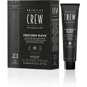 American Crew Precision Blend Desquilizer för män DARK (2-3) 3x40ml