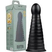 BUTTR Devil Dog - dildo med sugpropp - svart