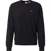 Levi's Sweatshirt 'Original Housemark Crewneck Sweatshirt' röd / svart / vit