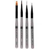 Depend Cosmetic Nail Art Brush Kit 4 pieces
