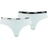 Puma Microfiber Brazilian Panties 2 Units Vit M Kvinna