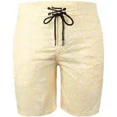 Yeaz Badshorts 'Dazzers' ljusgul / vit