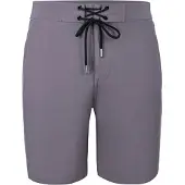 Yeaz Badshorts 'Davey' mörkgrå / vit