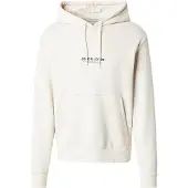 Jack & Jones Sweatshirt 'JWHVESTERBRO' beige / svart
