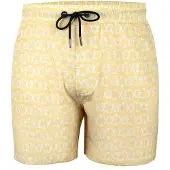 Yeaz Badshorts 'Seashey' ljusgul / vit